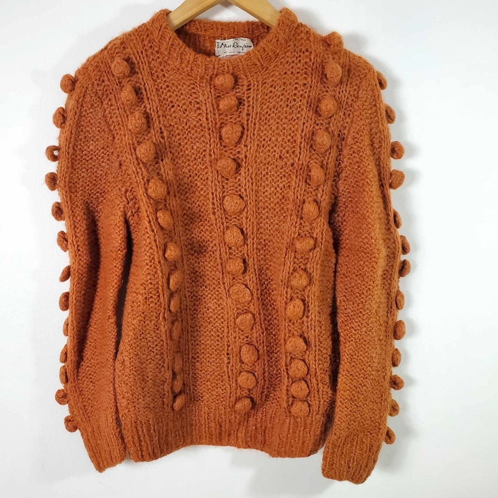 Women Miss Renfren Hand Crocheted Long Sleeve Cardigans Sweater - Picture 3 of 7